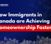 Immigrants in Canada are Achieving Homeownership Faster