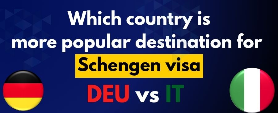 destination for Schengen visa