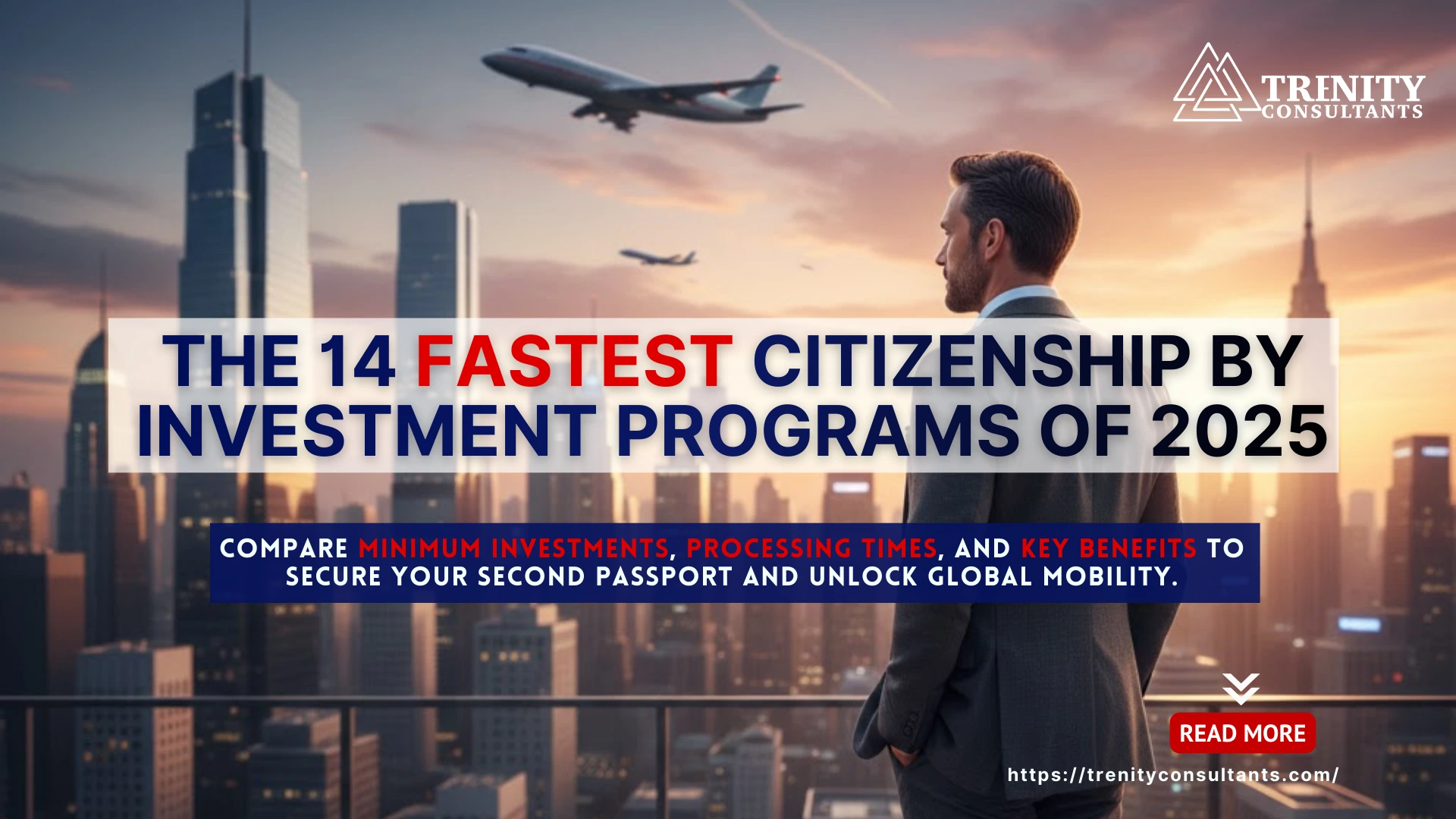 Panoramic composite landscape featuring iconic landmarks and natural beauty from the 14 countries offering Citizenship by Investment (CBI), including a Caribbean beach, pyramids, European architecture, and Asian temples, representing worldwide investment opportunities.