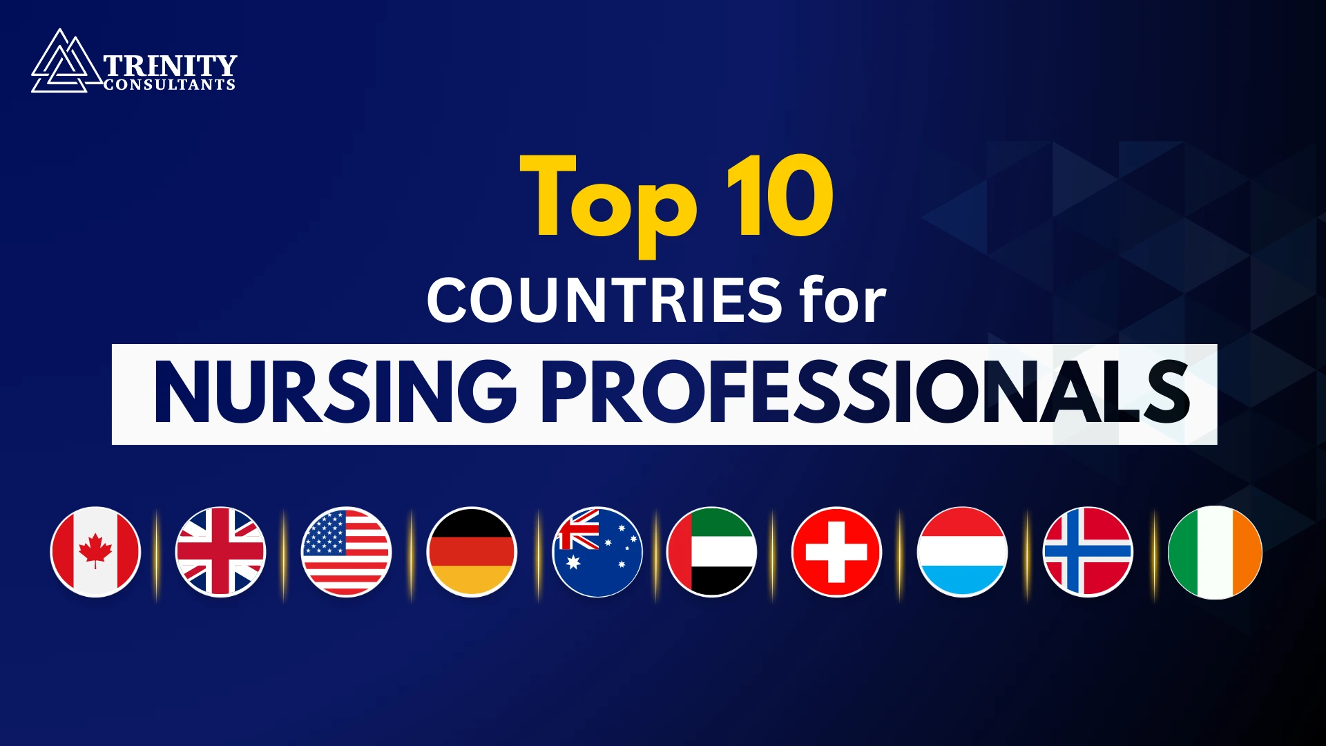 Top 10 Countries for Nursing Professionals to Work Abroad