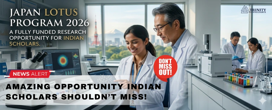 A Golden Opportunity for Indian Scholars - 1,000 funded research spots for Indian scholars | Japan’s LOTUS Program 2026